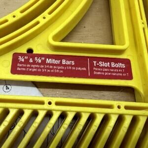 Miter-It FeatherBoard with 3/4" & 5/8" Miter Bars for Table Saw - New
